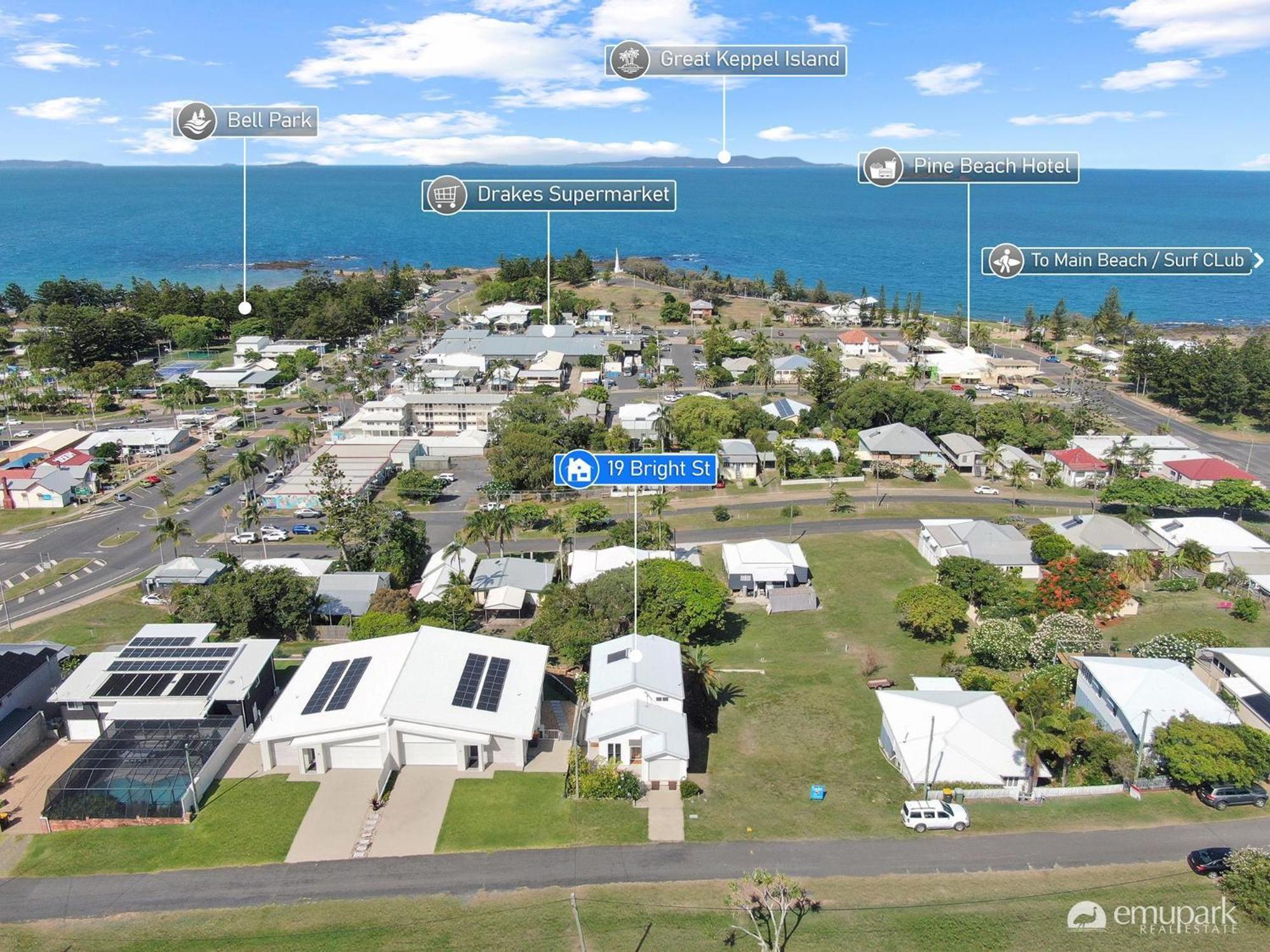 Bungalow On Bright - Bobs Villa Emu Park Exterior photo